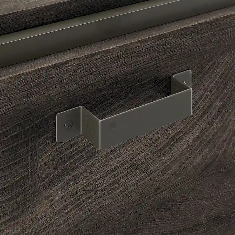 Lateral File Cabinet in Rustic Grey