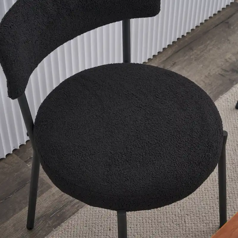 Set of 2 mid-century modern dining chairs