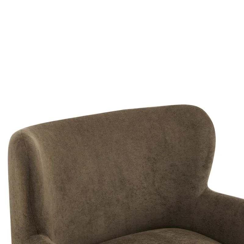 Bacho Fabric Wingback Accent Chair by Christopher Knight Home
