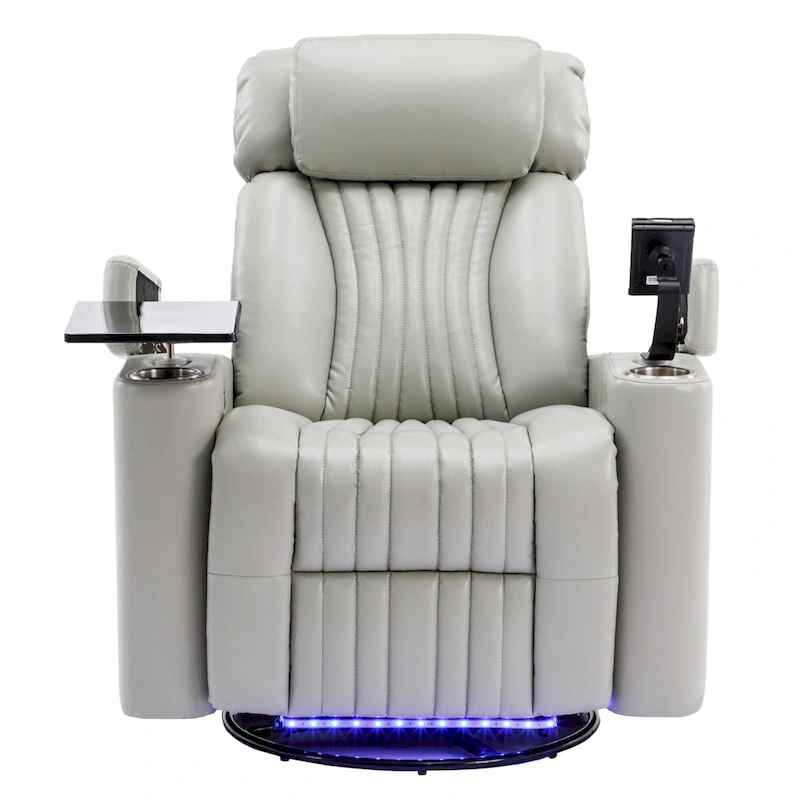 Multifunctional 270 Swivel Home Theater Power Recliner