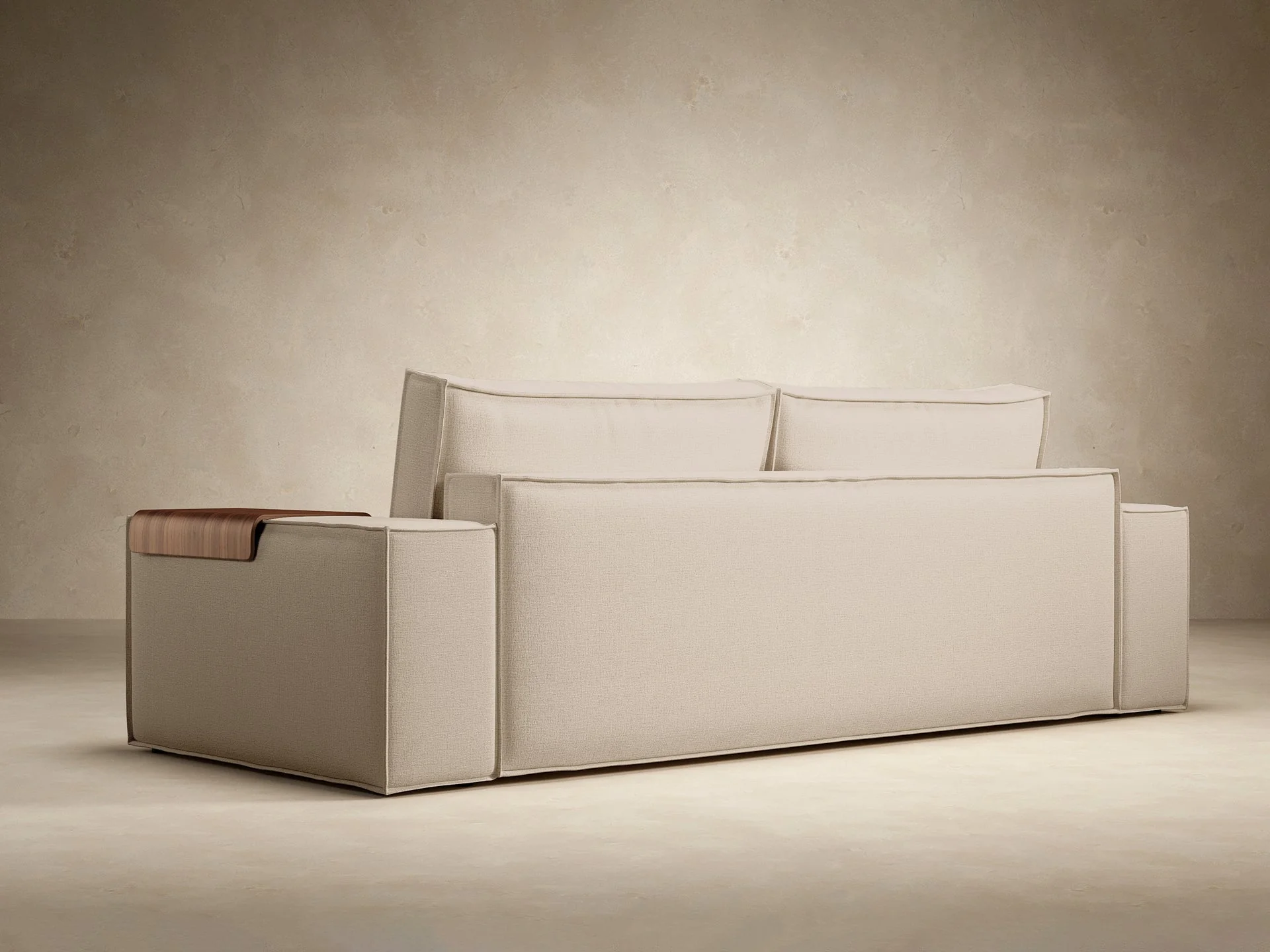 Newilla Wide Arms Sofa Bed