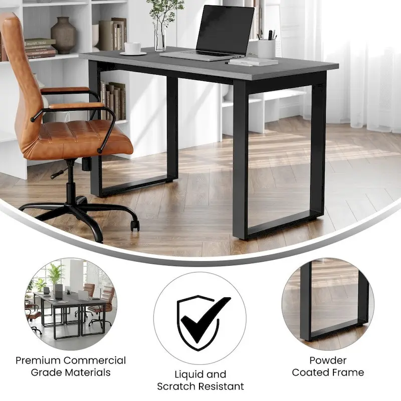 Commercial Conference Table with Laminate Top and U-Frame Base