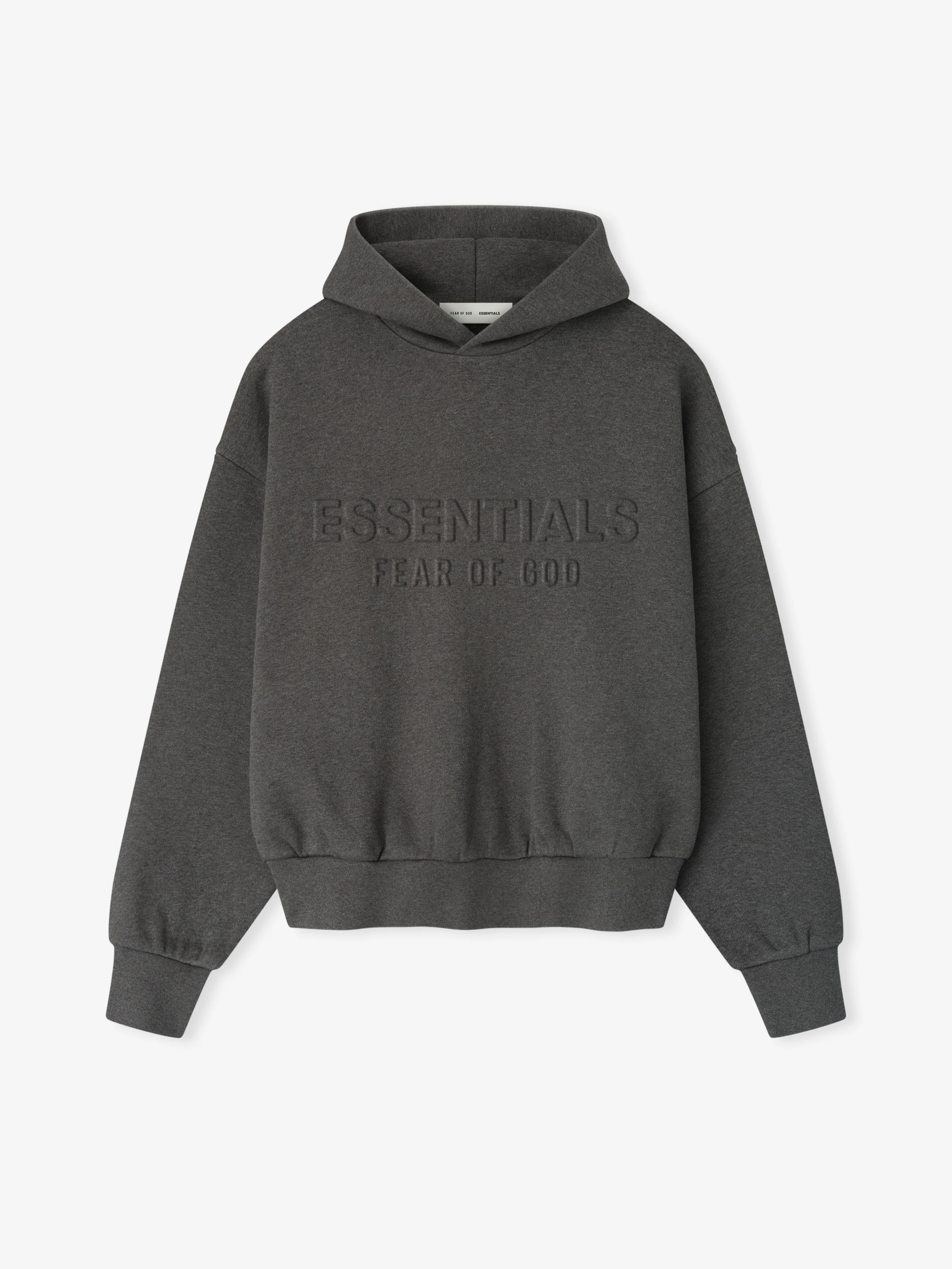 Embossed Essentials 90s Fit Hoodie