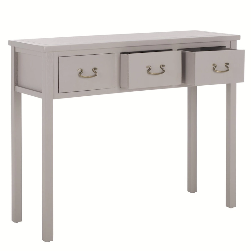 SAFAVIEH Marleine Antiqued Grey Console Table - 39.4 x 14.2 x 31.7 - 39Wx14Dx32H