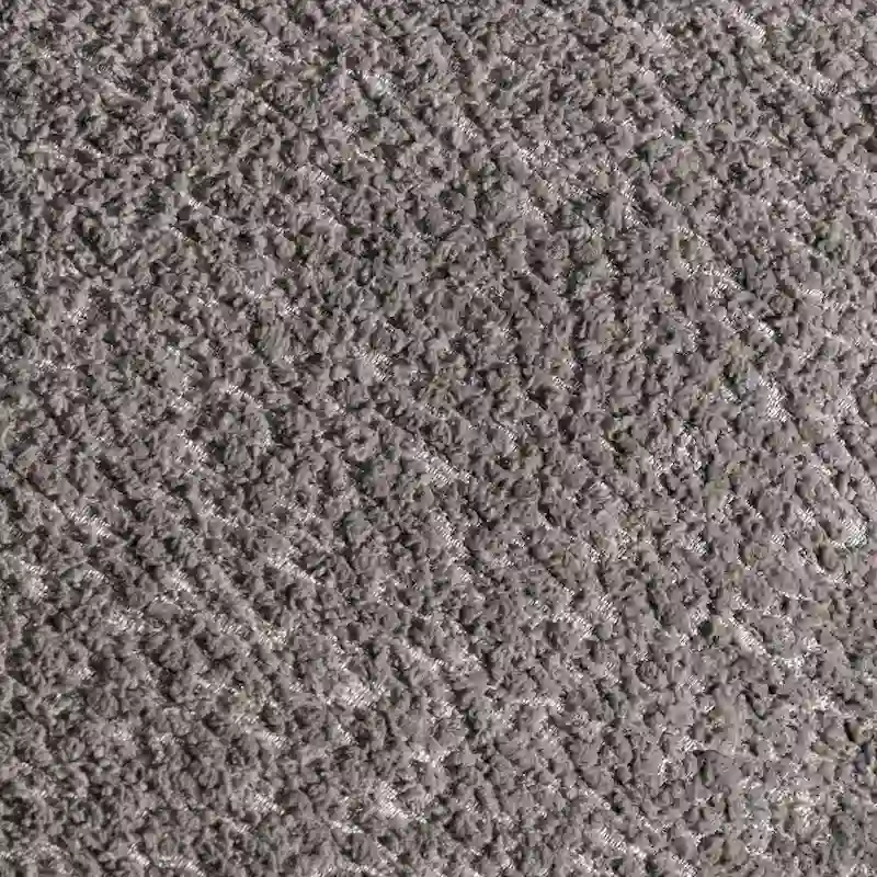 Modern Curved Arms Boucle Sofa with Kidney Style Seat