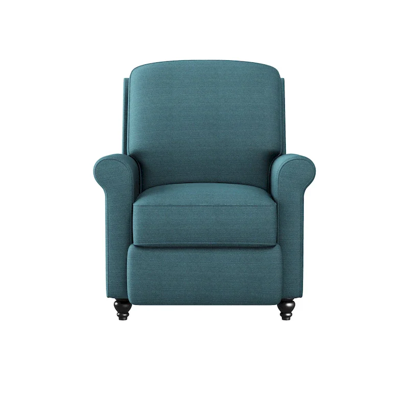 Caribbean Blue Push-back Recliner Chair