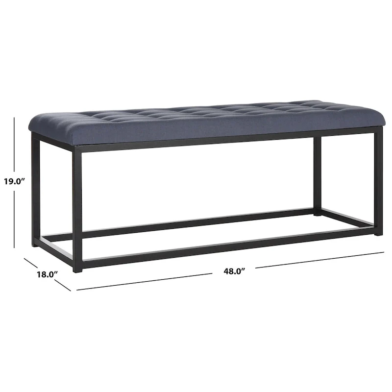 SAFAVIEH Nejla Bench - 48 x 18 x 19