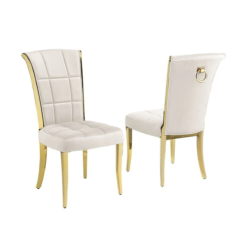 Best Quality Furniture D325-SC324-7 5 Piece Round Dining Set