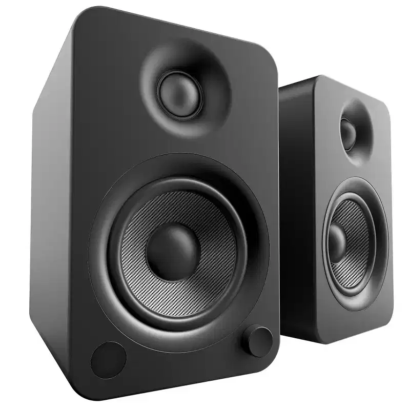 Kanto YU4 Powered Bookshelf Speakers with Built-In Bluetooth - Pair