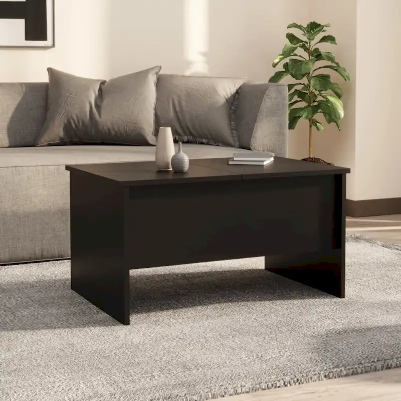 vidaXL Coffee Table Lift Top End Table Accent Side Sofa Table Engineered Wood - 31.5 x 19.7 x 16.7
