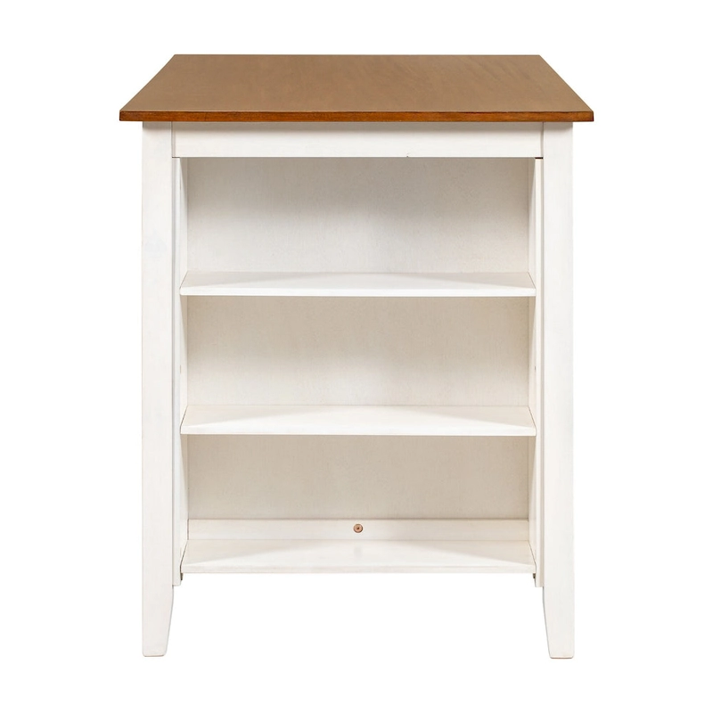 5-Piece Rustic Dining Set with Wooden Bar Table & 4 Chairs