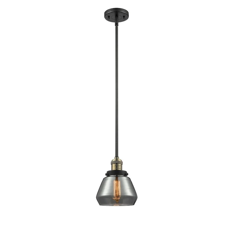 Innovations Lighting Fulton Single Light 7  Wide Mini Pendant with
