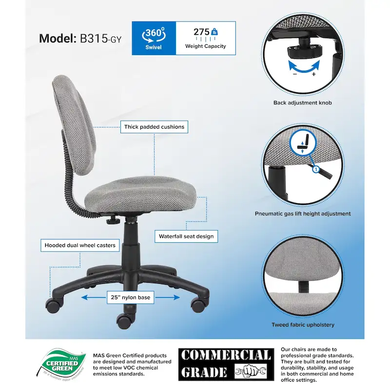 Boss Deluxe Posture Chair