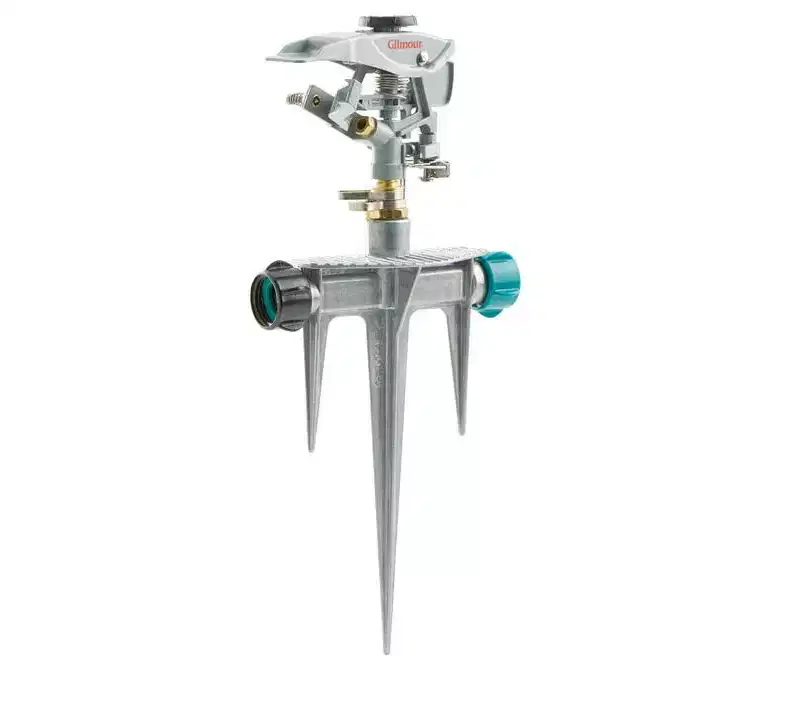 Gilmour Impulse Sprinkler, Metal Spike Base 5800 sq ft