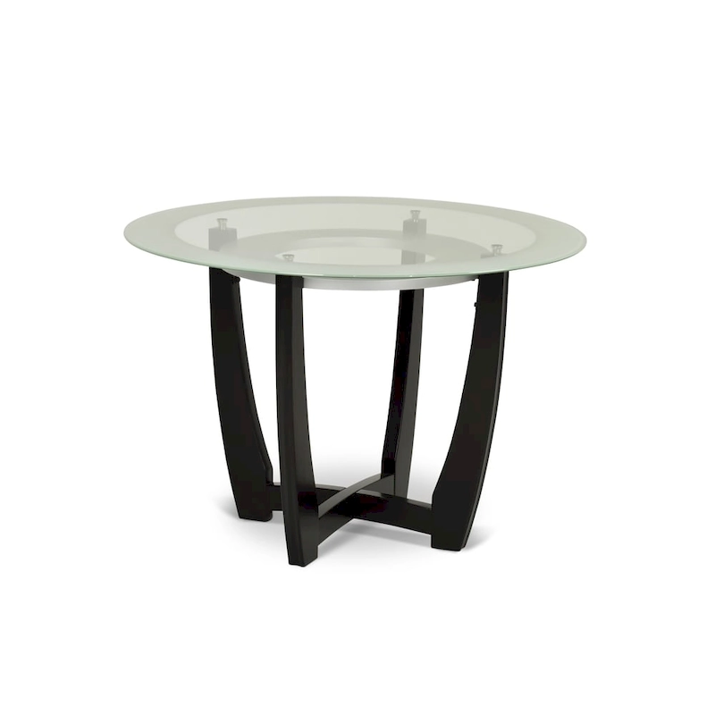 Steve Silver Vashon Tempered Glass Top 5-Piece Dining Set