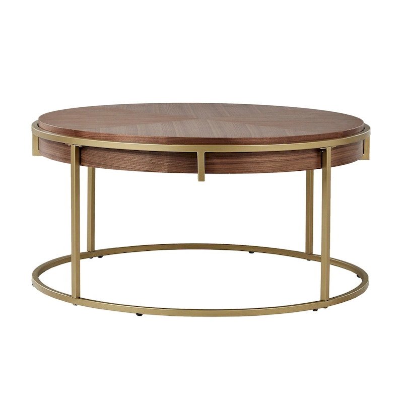 Cooke Round Table with Metal Base from iNSPIRE Q Modern