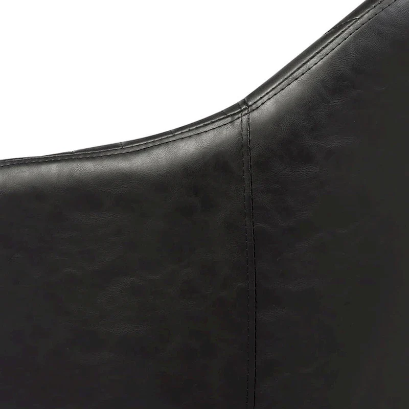 Office Desk Chair, Tufted PU Leather Upholstery