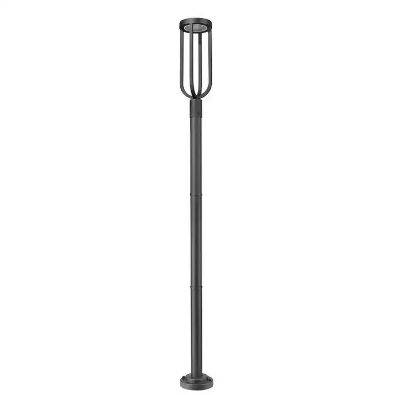Z-Lite Leland 1 - Light Post Light in Sand Black