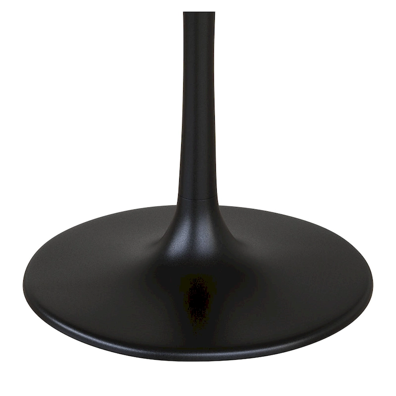 Central City Dining Table Gray & Black