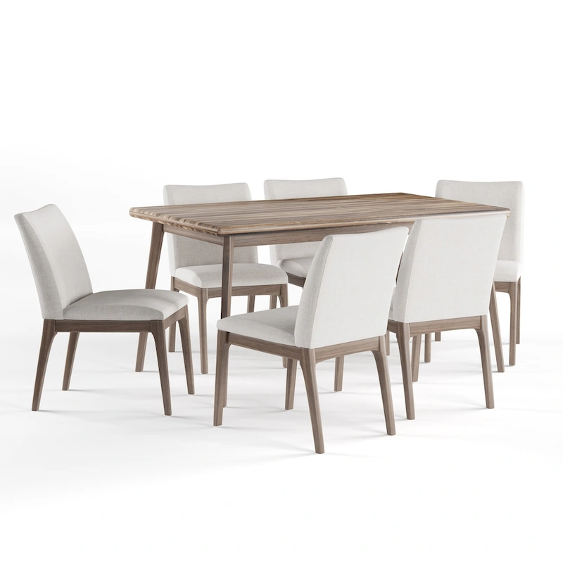 Carson Carrington Lulea Mid-century 7-piece Dining Set