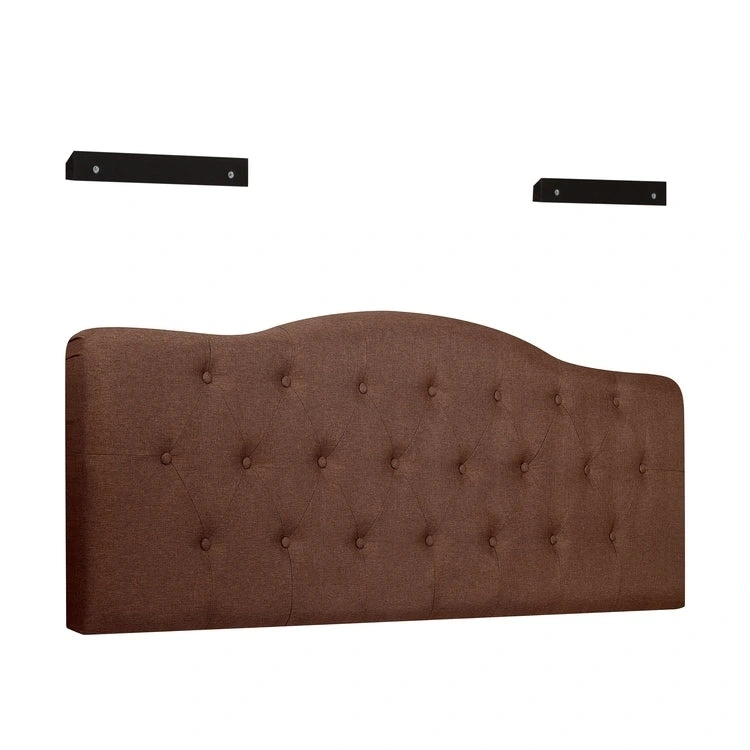Cecilia Button Tufted Upholstered Headboard, Height Adjustable Headboards,Bed Backboard Premium Padded Fabric Headboard