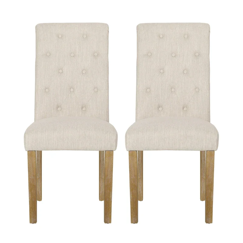 Aruda Upholstered Dining Chair (Set of 2) by Christopher Knight Home