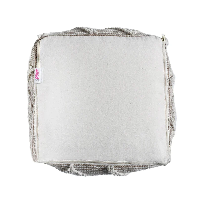 Brinket Boho Cube Yarn Pouf by Christopher Knight Home