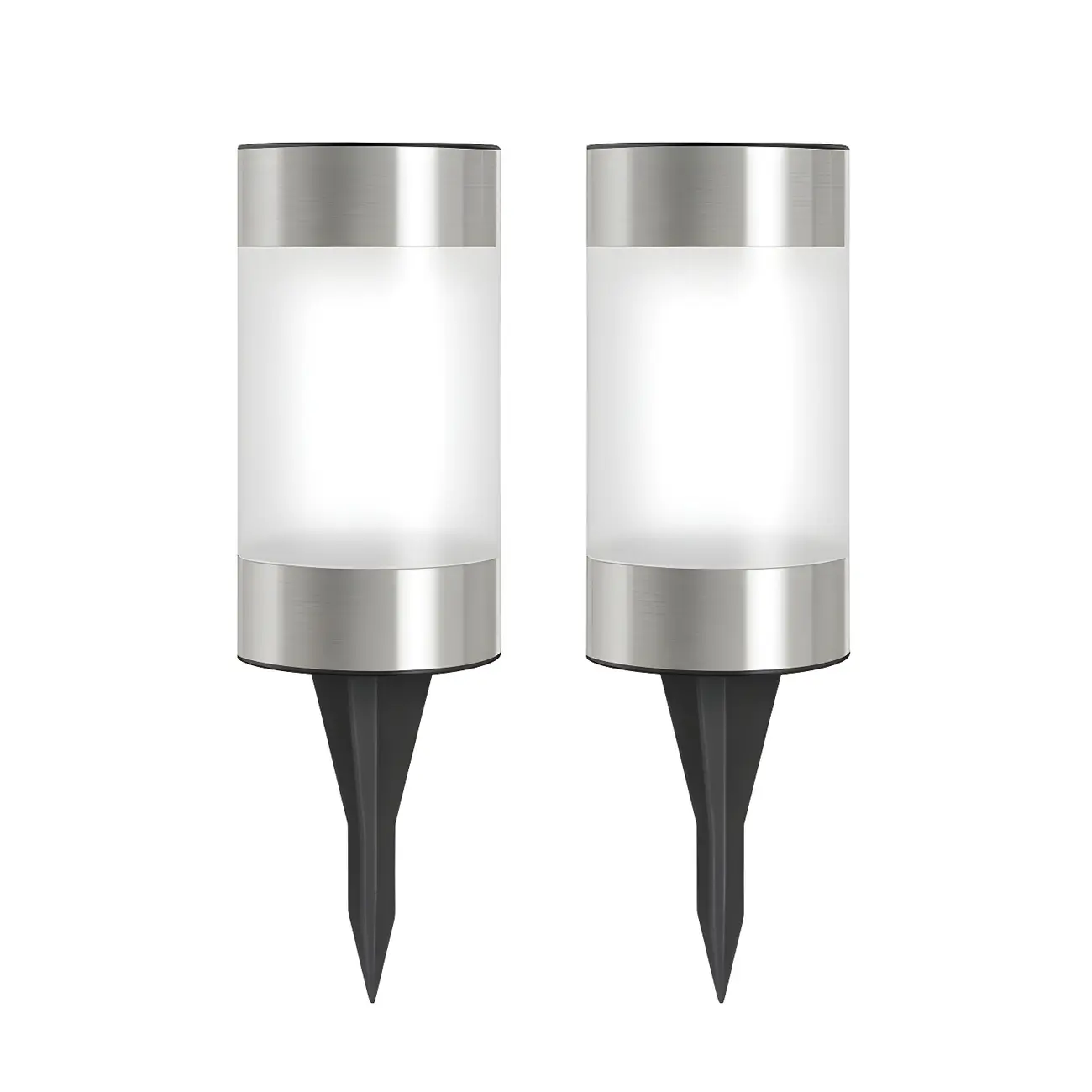 Stainless Steel Cylinder LED Stake Waterproof Landscape Lighting