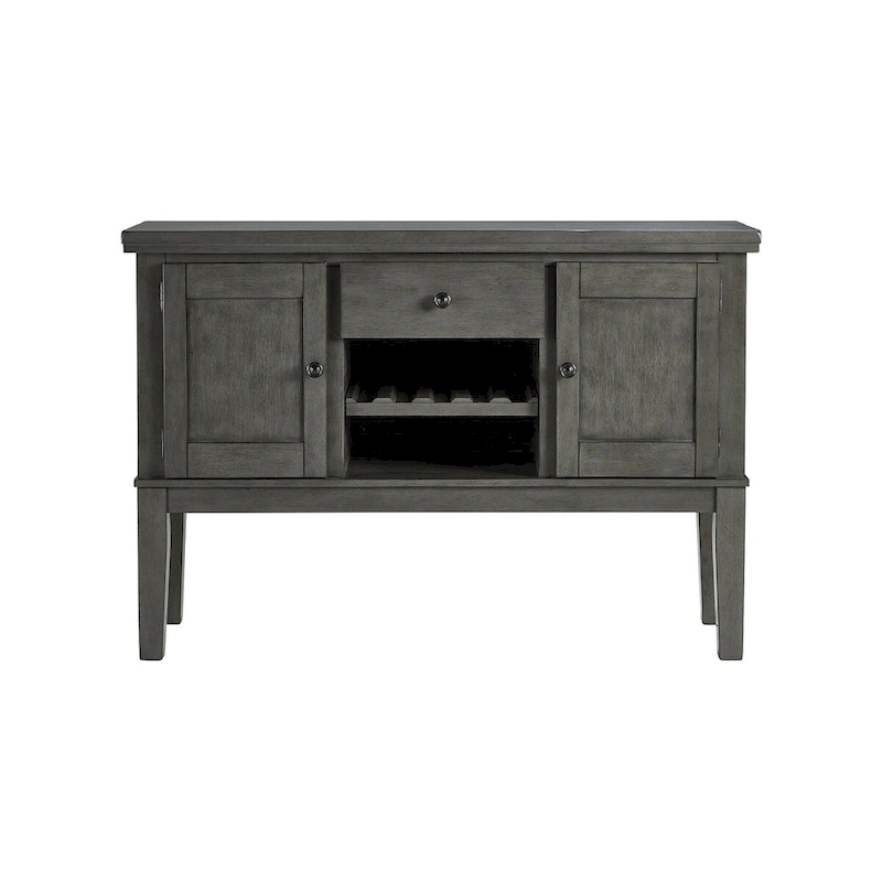 Hallanden Antique Gray Dining Room Server - 56 W x 18 D x 39 H