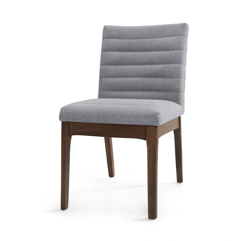 Vertically Quilted Upholstered Dining Chairs (Set of 6)