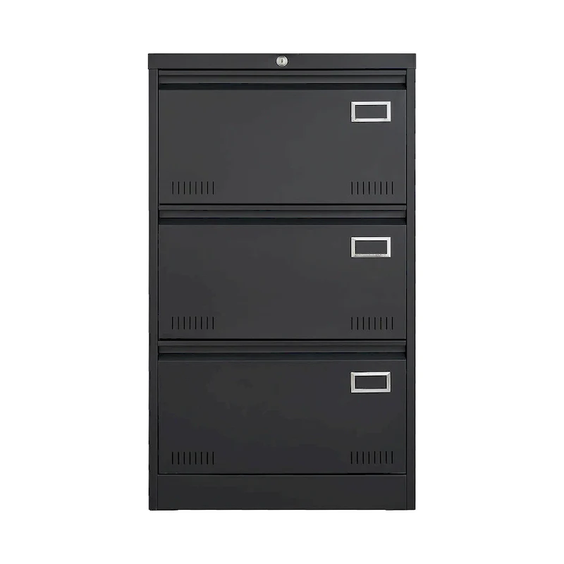Metal Lateral 3 Drawer File Cabinet with Lock