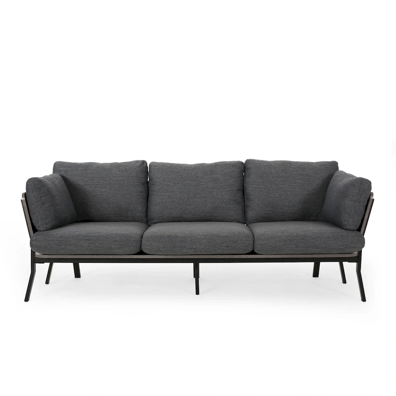 Carvel Mid-century Modern 3-seater Sofa by Christopher Knight Home