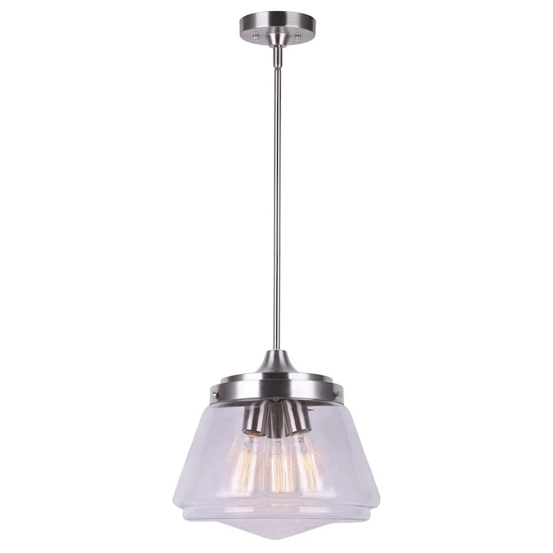 MEYER Brushed Nickel Pendant