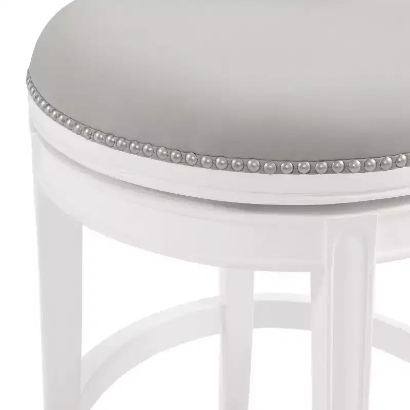 Set of 2 Hanover Swivel Bar Height Stools - Alaterre Furniture