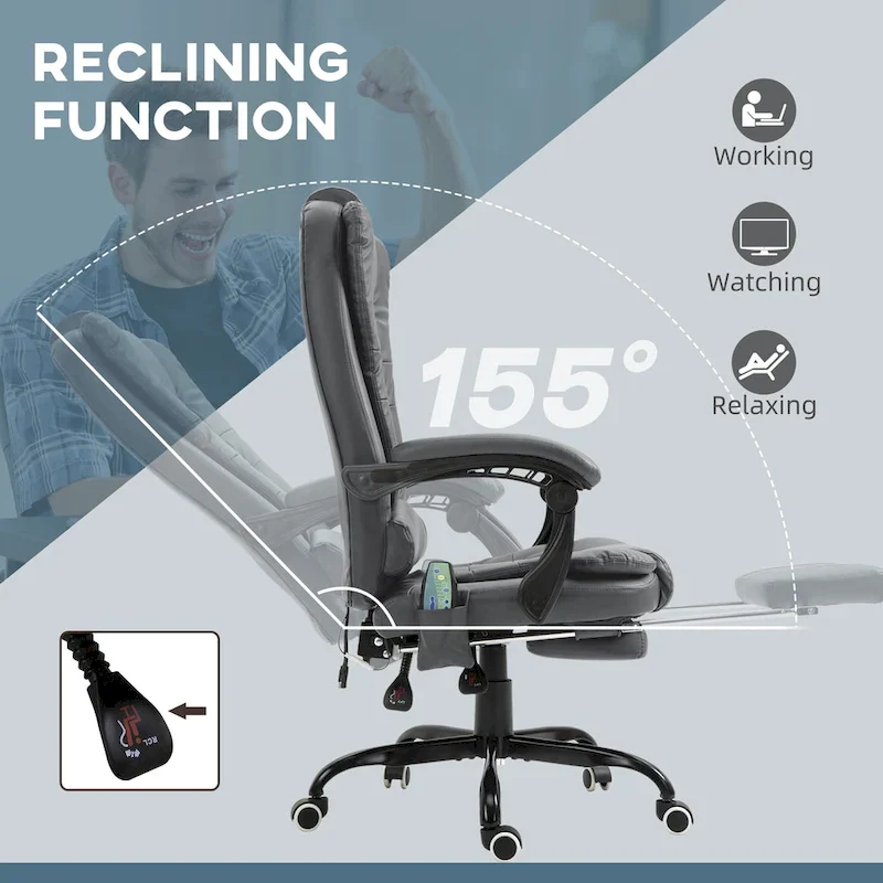 Massage Office Chair High Back Executive Recliner