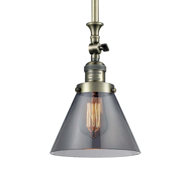 Innovations Lighting Large Cone 8  Wide Adjustable Mini Pendant