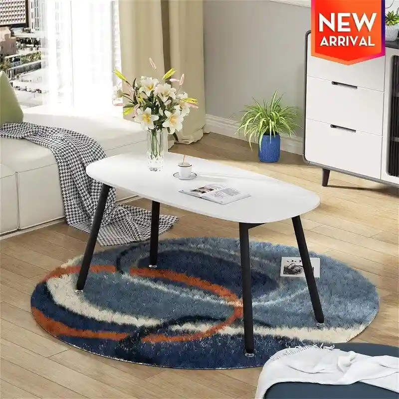 Folding Coffee Table Rustic Farmhouse Coffee Tables - 31.5 D x 15.7 W x 17.7 H