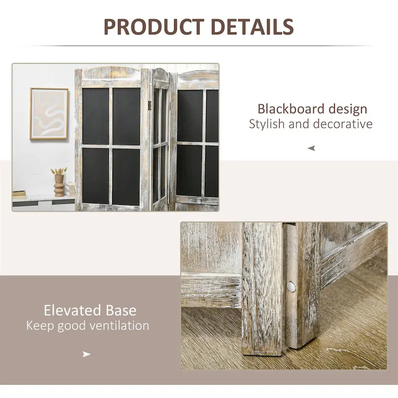 4 Panel Room Divider