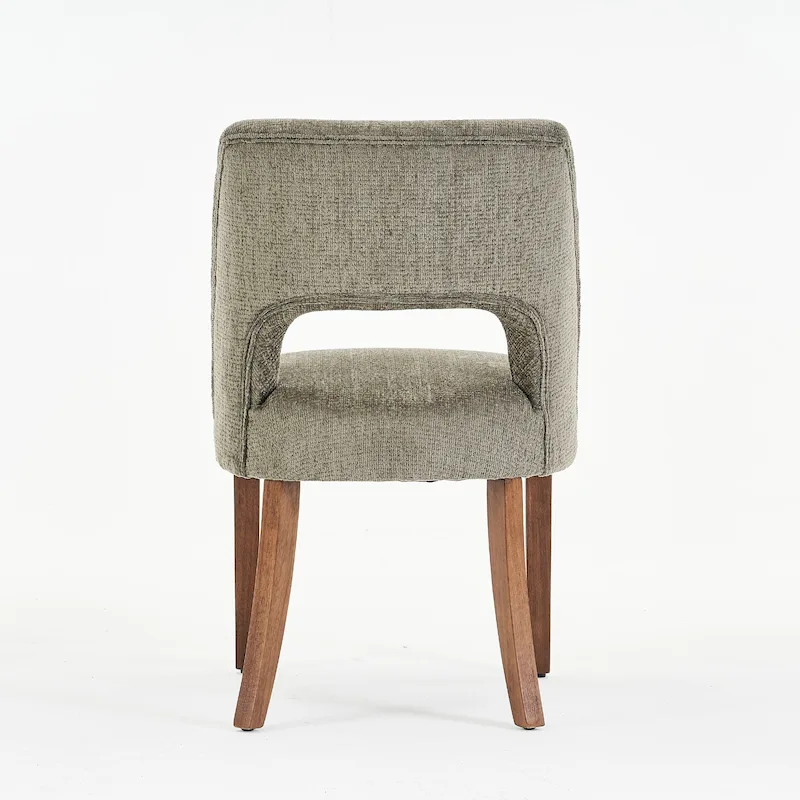 Set of 4 Fabric-upholstered Dining Chairs