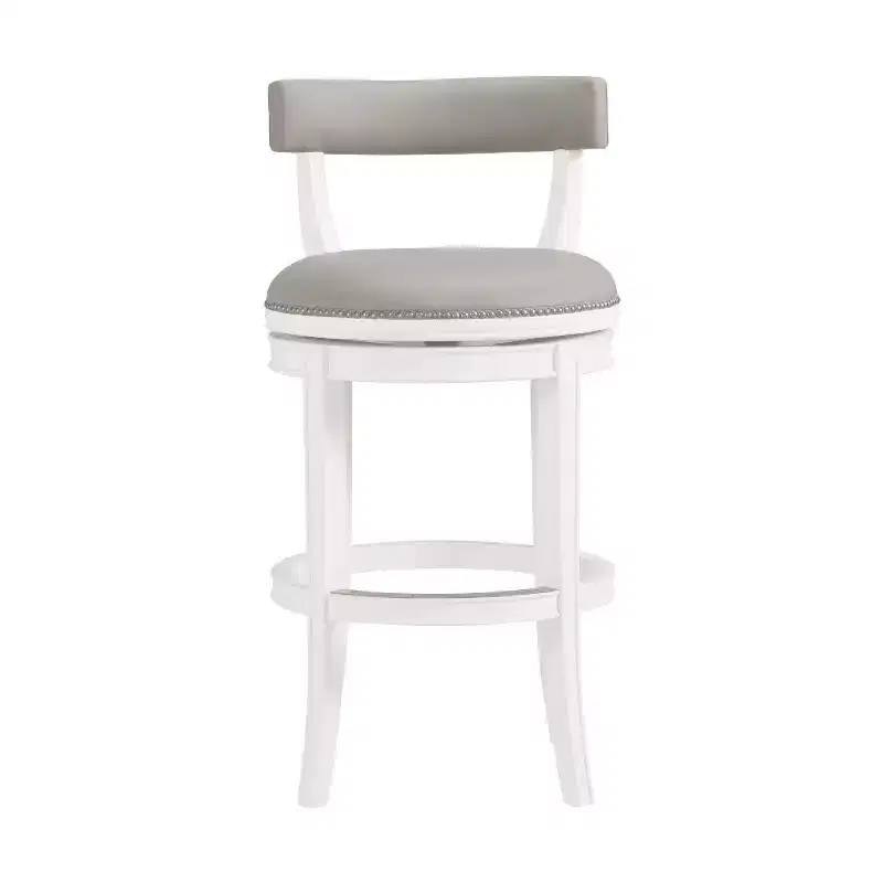 Set of 2 Hanover Swivel Bar Height Stools - Alaterre Furniture
