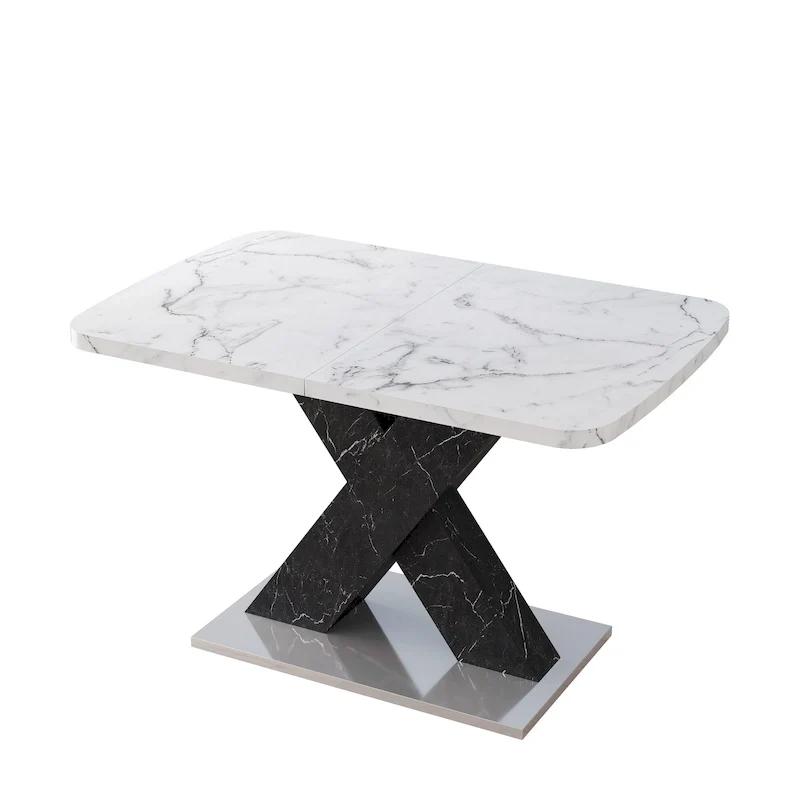 Modern Expandable Square Dining Table