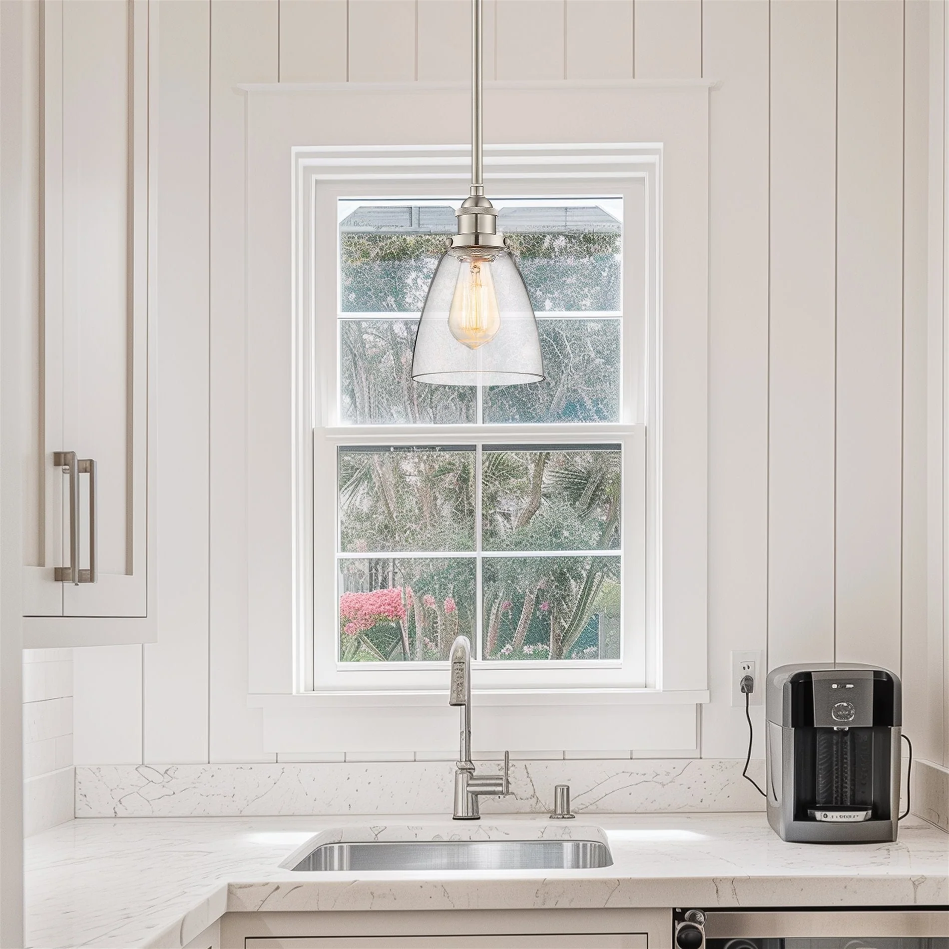 Porter 8 Vintage Industrial Pendant Light