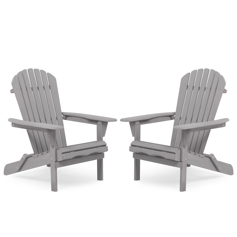 Outdoor Patio Bar Table Set, Table and Chairs Set of 5 Bar Table & Stools Set with Tall Adirondack Chairs Set for 4