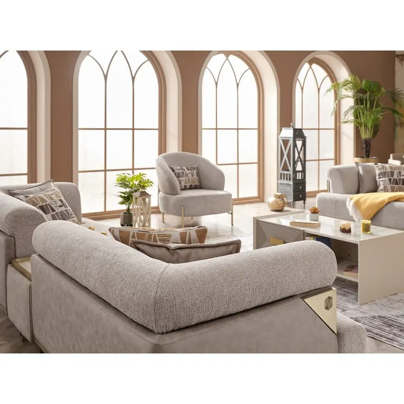 Uruguay 3-piece Living room Set 1 Module Sofa & 2 Chair