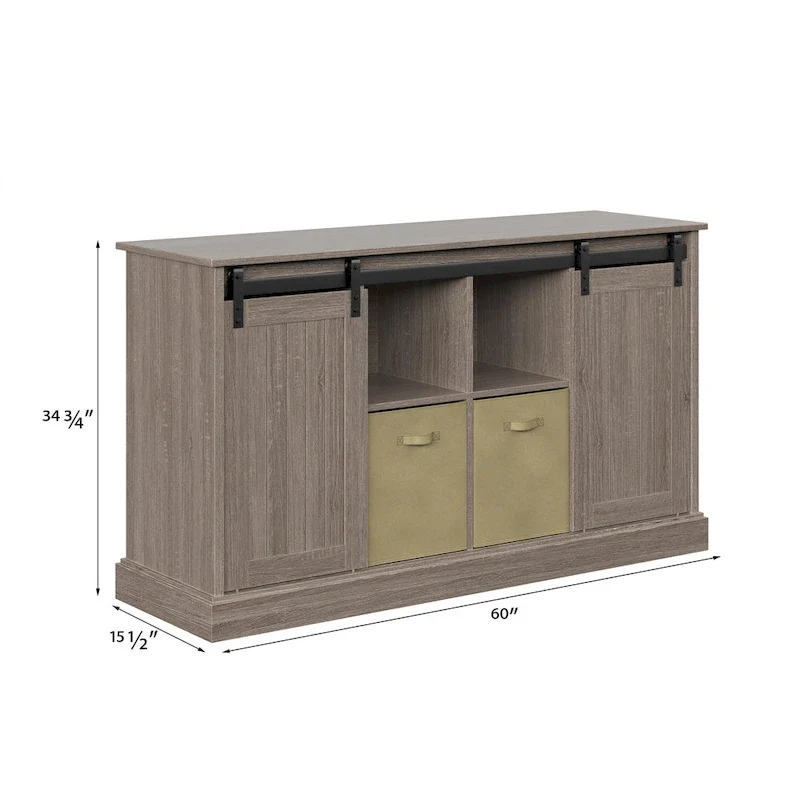 Lincoln Farmhouse 60 Inch TV Stand