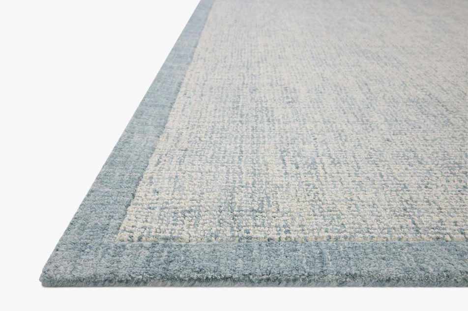 Henley Rug Ivory/Blue