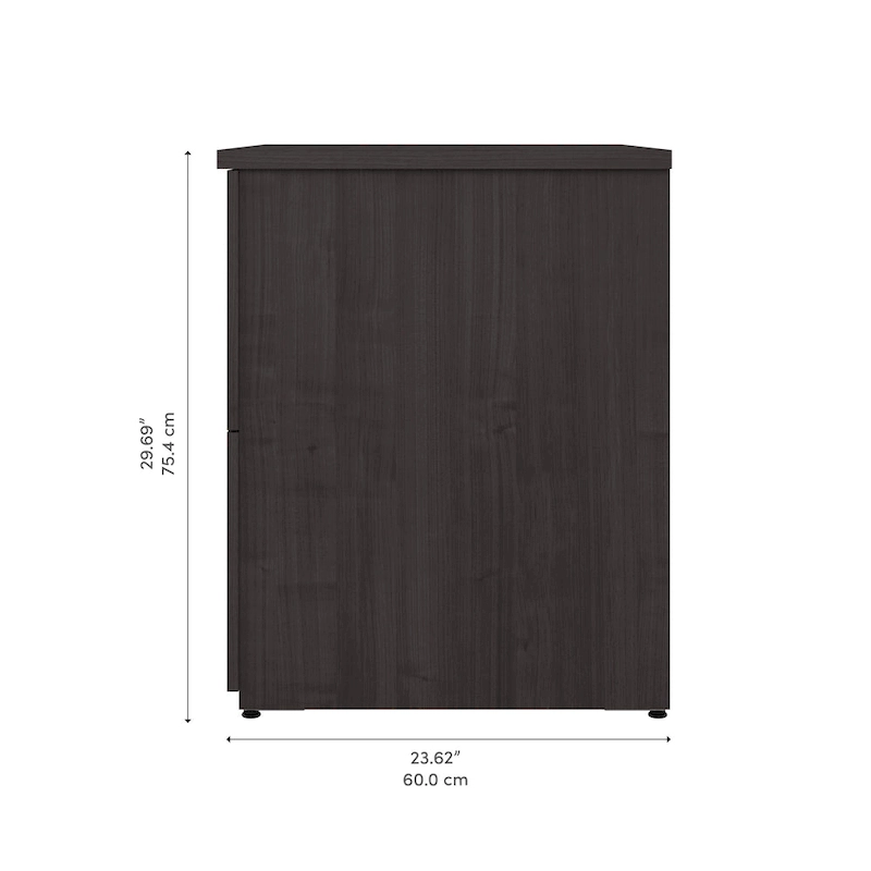 Logan 28W 2 Drawer Lateral File Cabinet by Bestar