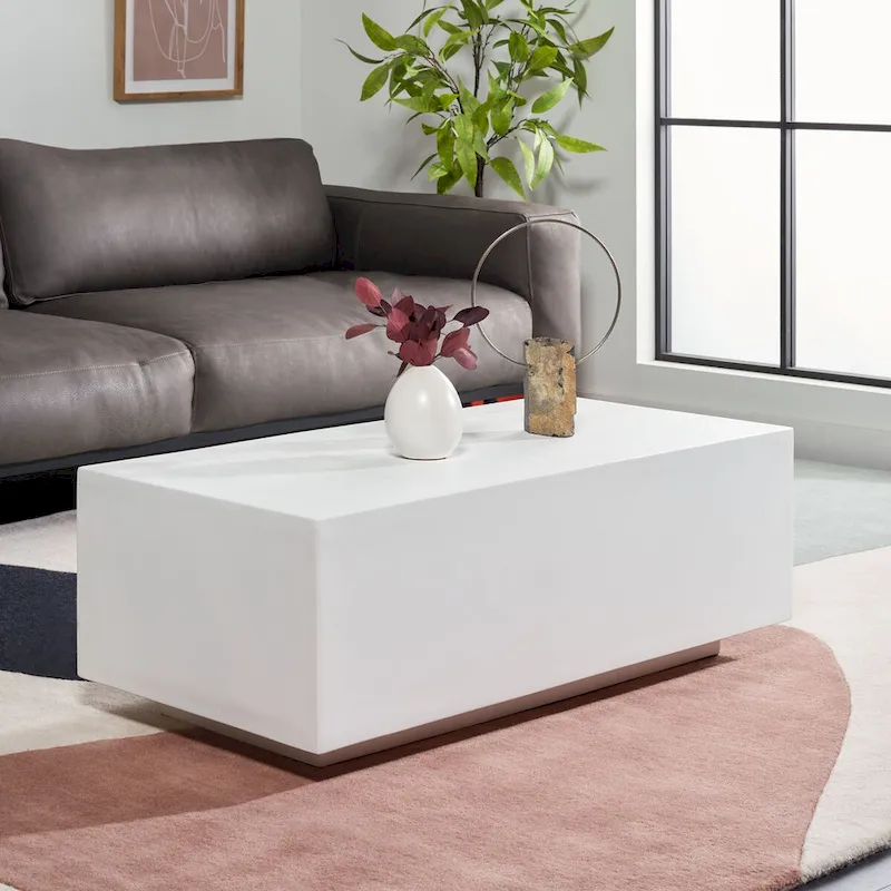 Rectangle Coffee Table - 40 W x 20 D x 14 H - 40Wx20Dx14H