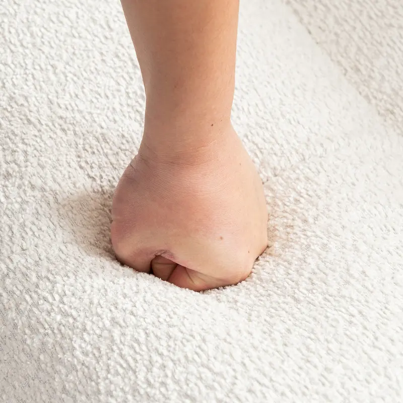 GDFStudio - Amelia Timeless Fabric Recliner with Ergonomic Design and Matching Pillows