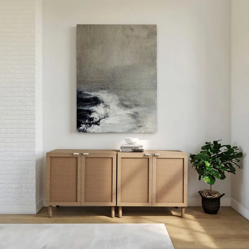 Orre Brown Cabinet 2 Door